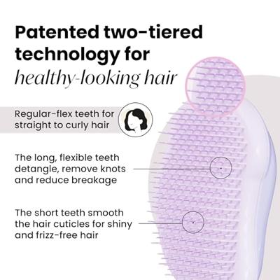 Tangle Teezer Original Lila Haarborstel - thumbnail