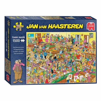 Jan van Haasteren - Het Bejaardentehuis Puzzel 1500 Stukjes Jan van Haasteren - Het Bejaardentehuis Puzzel 1500 Stukjes