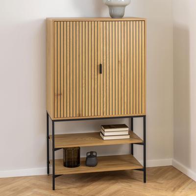 Bendt Opbergkast 'Lisette' Eikenhout, 140 x 80cm