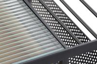 Hoofdtafel DKD Home Decor Zwart Multicolour Natuurlijk Hout Metaal Bamboe Kristal 110 x 60 x 45 cm - thumbnail