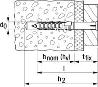 Fischer 506194 SXR 8 x 60 Constructie plug 60 mm 8 mm 100 stuk(s) - thumbnail