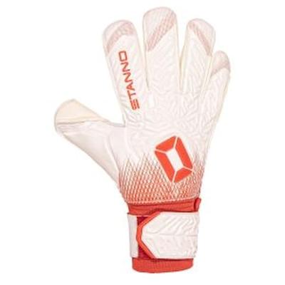 Stanno 480250 Ultimate Grip JR III Goalkeeper Gloves - White-Red - 5