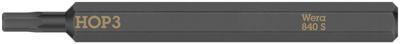 Wera 840 S Hex-Plus binnenzeskantbits voor slagschroevendraaier, 3 x 70 mm - 05018150001 Wera 840 S Hex-Plus binnenzeskantbits voor slagschroevendraaier, 3 x 70 mm - 05018150001