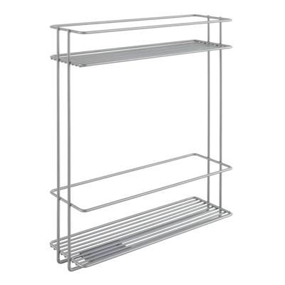 Metaltex Space Saver Smart Kitchen Uitschuifbaar Gootsteenkastrekje 11x38x34 cm Zilver
