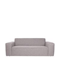 Zuiver 2,5-zits Bank 'Bor' kleur Grijs - thumbnail