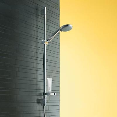 Hansgrohe Unica C glijstangset met handdouche Croma 100 Vario 90cm chroom 27771000 - thumbnail
