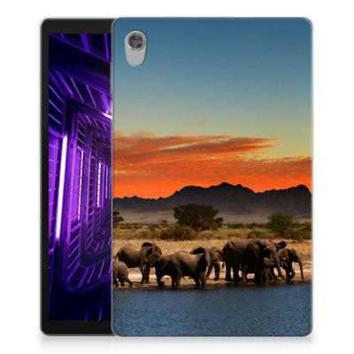 Lenovo Tab M10 HD (2de generatie) Back Case Olifanten Lenovo Tab M10 HD (2de generatie) Back Case Olifanten