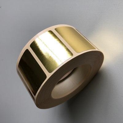 Etiket goud onbedrukt 36x25mm 1000/rol