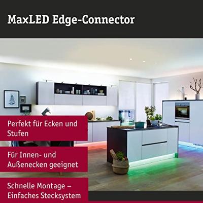 Paulmann 70615 Hoekverbinder Kunststof (l x b x h) 1.7 x 1.6 x 1.2 cm 4 stuk(s) Paulmann 70615 Hoekverbinder Kunststof (l x b x h) 1.7 x 1.6 x 1.2 cm 4 stuk(s)