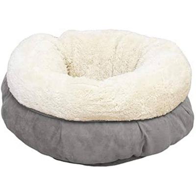 AFP Lambswool - Donut Bed Grijs