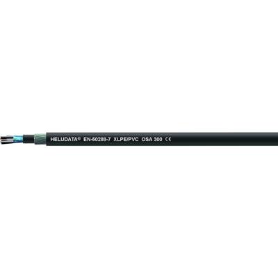 HELU 11014051 Instrumentkabel HELUDATA® EN50288-7 OSA 300 4 x 2 x 1 mm² Zwart 100 m