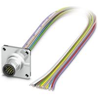 Phoenix Contact 1441723 Sensor/actuator inbouwconnector M12 Aantal polen (sensoren): 17 Stekker, inbouw 0.50 m 1 stuk(s) - thumbnail