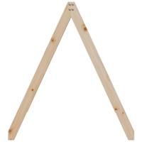 Kinderbedhuisje 209x95,5x88 cm massief grenenhout - thumbnail