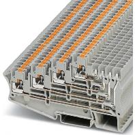 Phoenix Contact 3012300 Meeretageklem 5.2 mm Snelaansluiting Grijs 50 stuk(s)