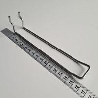 Boardhaak dubbel 160 mm 3.4mm 25/30mm - thumbnail