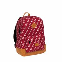 New Rebels ® Sealife Rugtas Burgundy - thumbnail