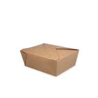 Oosterse Maaltijdbox 1300ml kraft - thumbnail