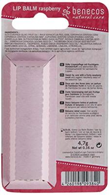 Benecos Natural Lip Balm Raspberry