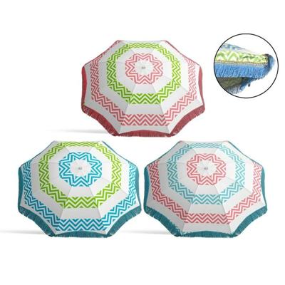 Parasol Met franjes Ø 180 cm