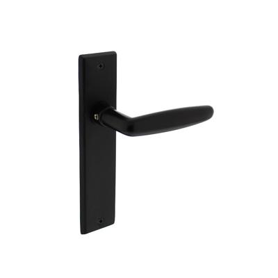 Intersteel Deurkruk Sophie op blind schild - mat zwart