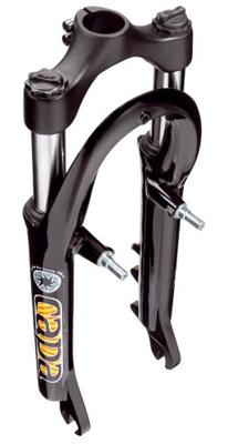 RST verende voorvork "capa 20" 20" susp.fork capa 20 20" black