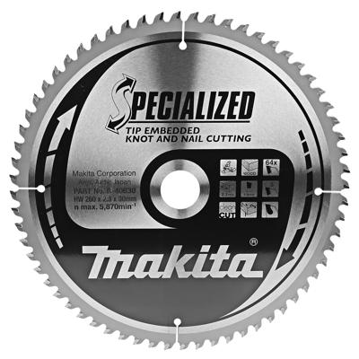 Makita Accessoires Afkortzaagblad Hout (noest/spijker) - B-42391