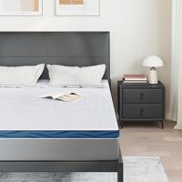 Matraspads Wit en Blauw 160 x 200 cm - thumbnail