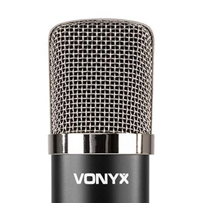 Studio microfoon Vonyx CMS400 shockmount en verstelbare arm - thumbnail