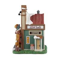 Lemax doggie on a stick corn dogs verlicht kersthuisje Harvest Crossing 2025 - thumbnail