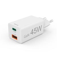 Hama 00201993 oplader voor mobiele apparatuur Mobiele telefoon, Laptop, Smartphone, Tablet Wit AC Snel opladen Binnen - thumbnail