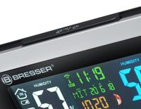 Bresser weerstation MeteoTemp WTM 16,5 x 13 cm wit 4-delig - thumbnail