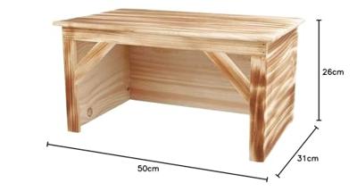 TRIXIE KNAAGDIERHUIS HOUT 50X31X26 CM