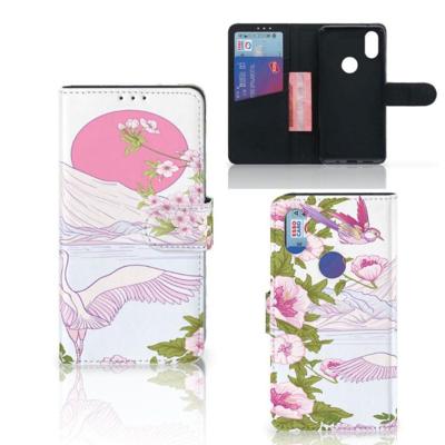 Xiaomi Mi Mix 2s | Telefoonhoesje | Met pasjeshouder | Bird Standing