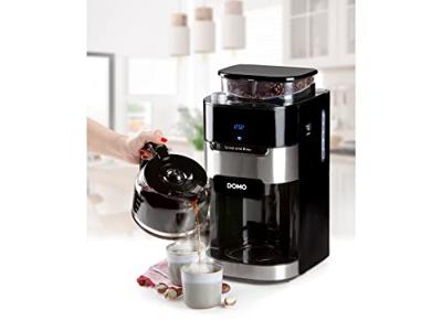 DOMO Grind & Brew DO721K Koffievolautomaat Zwart, RVS - thumbnail