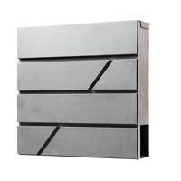 Brievenbus brasq pb200 deluxe wand rvs - thumbnail