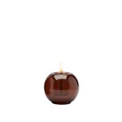 Globus Candle 10 Amber