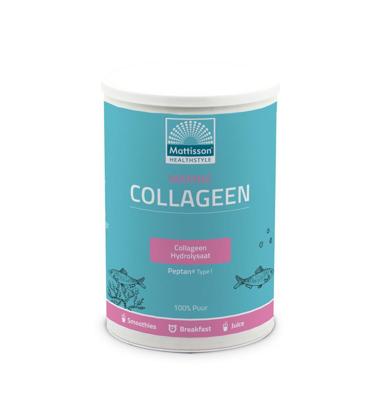 Mattisson HealthStyle Marine Collageen Puur Poeder Peptan Mattisson HealthStyle Marine Collageen Puur Poeder Peptan