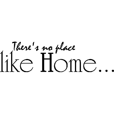 There is no place - Muursticker There is no place - Muursticker