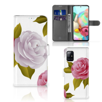Samsung Galaxy A71 Hoesje Roses - thumbnail