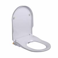 Douche Wc Zitting Stroomloos Wit Aqua Splash - thumbnail