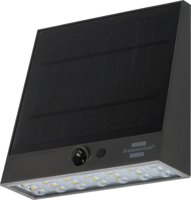 Brennenstuhl Solar LED-spot met infrarood bewegingsmelder | SOL 1000 Plana | 1000lm | IP54 - 1173740002 - thumbnail