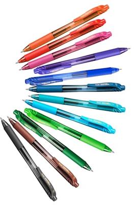 Gelschrijver pentel bl107 energel-x m lichtblauw | 12 stuks