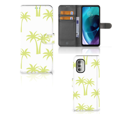 Motorola Moto G51 5G Hoesje Palmtrees Motorola Moto G51 5G Hoesje Palmtrees