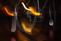 Ass Savers BroTector Reflective Red Spatbord flap - Zwart - thumbnail
