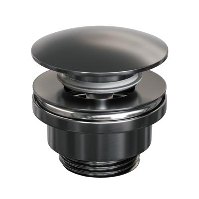 Klikwaste gunmetal geborsteld PVD - BRAUER