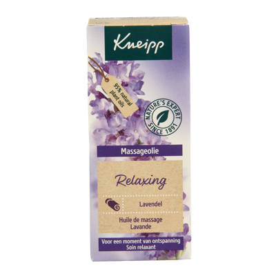 Relaxing massageolie lavendel mini 20 Milliliter