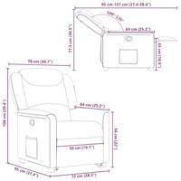 Sta-op-stoel verstelbaar stof donkergroen - thumbnail