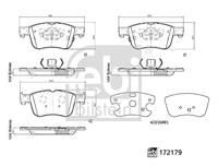 Remblokkenset, schijfrem 172179 - thumbnail