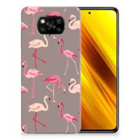 Xiaomi Poco X3 | Poco X3 Pro | TPU Hoesje | Flamingo - thumbnail