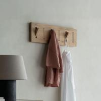 Ethnicraft Kapstok 'Utilitile' Eikenhout, Met 6 Haken, kleur Naturel - thumbnail